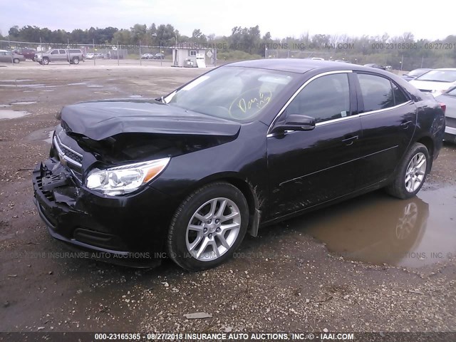 1G11C5SA3DF340169 - 2013 CHEVROLET MALIBU 1LT 黑色 照片 2