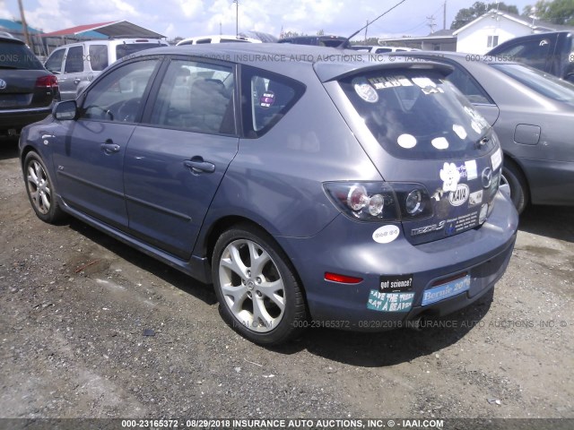 JM1BK344071689432 - 2007 MAZDA 3 HATCHBACK GRAY photo 3