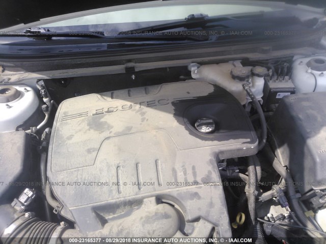 1G1ZC5E02CF210355 - 2012 CHEVROLET MALIBU 1LT თეთრი ფოტო 10