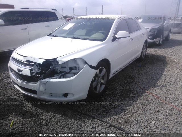 1G1ZC5E02CF210355 - 2012 CHEVROLET MALIBU 1LT თეთრი ფოტო 2