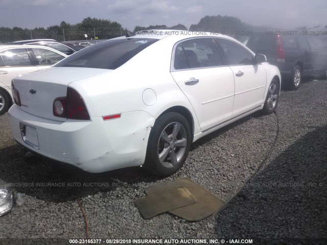 1G1ZC5E02CF210355 - 2012 CHEVROLET MALIBU 1LT თეთრი ფოტო 4