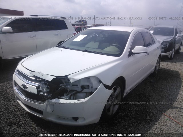 1G1ZC5E02CF210355 - 2012 CHEVROLET MALIBU 1LT თეთრი ფოტო 6