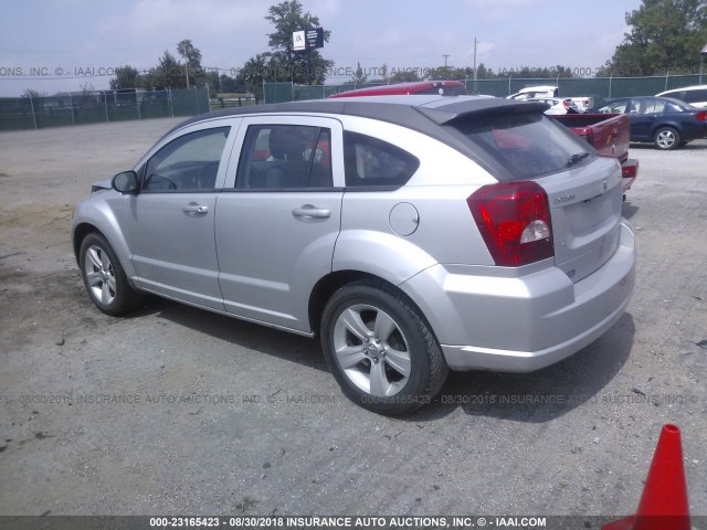 1B3CB3HA1BD120330 - 2011 DODGE CALIBER MAINSTREET SILVER photo 3