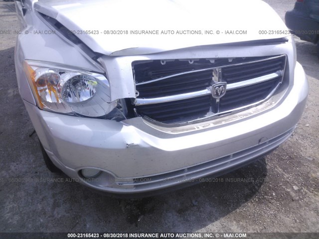 1B3CB3HA1BD120330 - 2011 DODGE CALIBER MAINSTREET SILVER photo 6