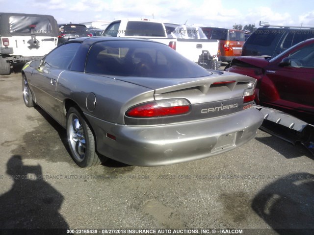 2G1FP22GXY2139275 - 2000 CHEVROLET CAMARO Z28 SILVER photo 3