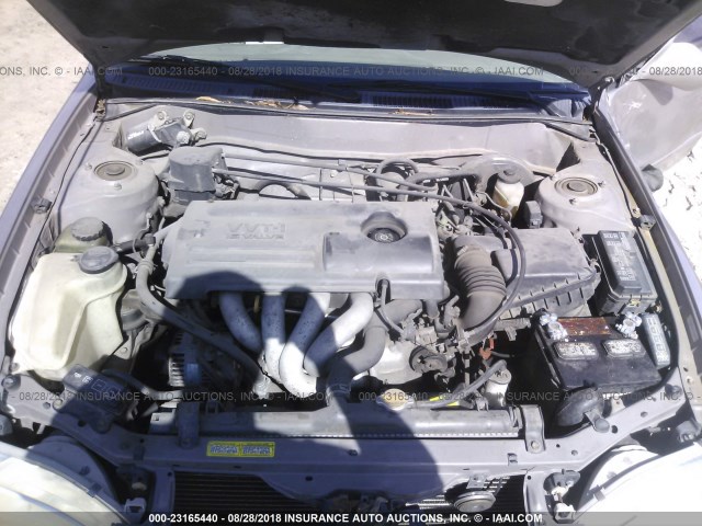 2T1BR12E7YC337294 - 2000 TOYOTA COROLLA VE/CE/LE GRAY photo 10