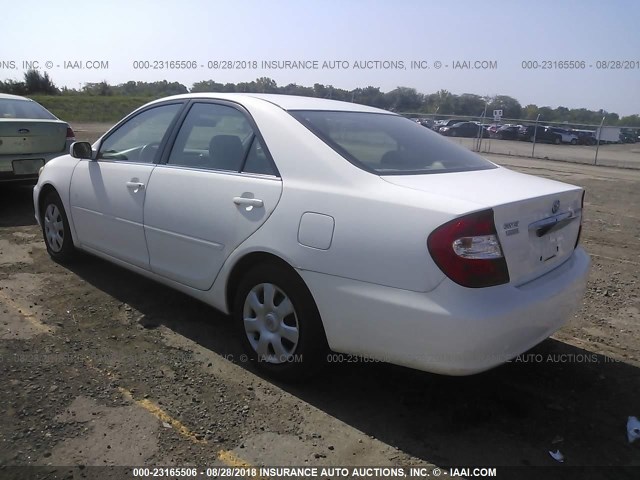 4T1BE32K33U239769 - 2003 TOYOTA CAMRY LE/XLE/SE 白色 照片 3