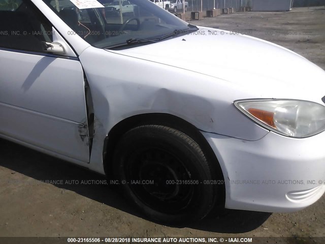 4T1BE32K33U239769 - 2003 TOYOTA CAMRY LE/XLE/SE 白色 照片 6