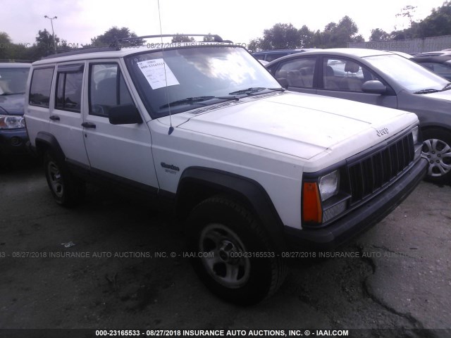 1J4FJ68S8TL284877 - 1996 JEEP CHEROKEE SPORT/CLASSIC თეთრი ფოტო 1