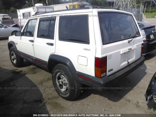 1J4FJ68S8TL284877 - 1996 JEEP CHEROKEE SPORT/CLASSIC თეთრი ფოტო 3