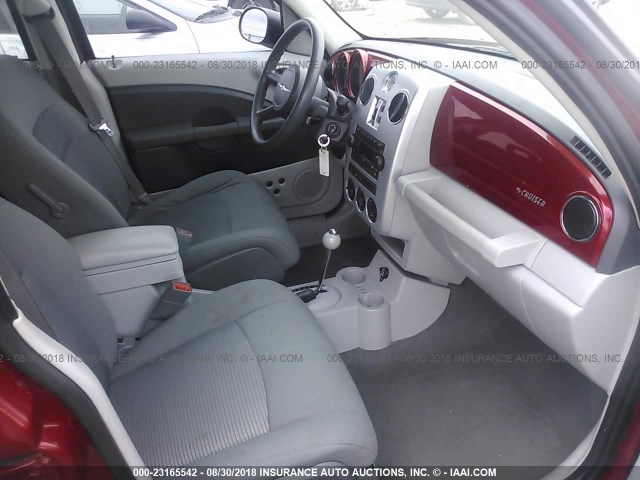 3A8FY58939T579996 - 2009 CHRYSLER PT CRUISER TOURING RED photo 5