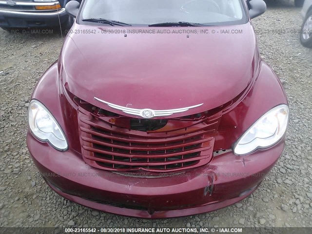 3A8FY58939T579996 - 2009 CHRYSLER PT CRUISER TOURING RED photo 6