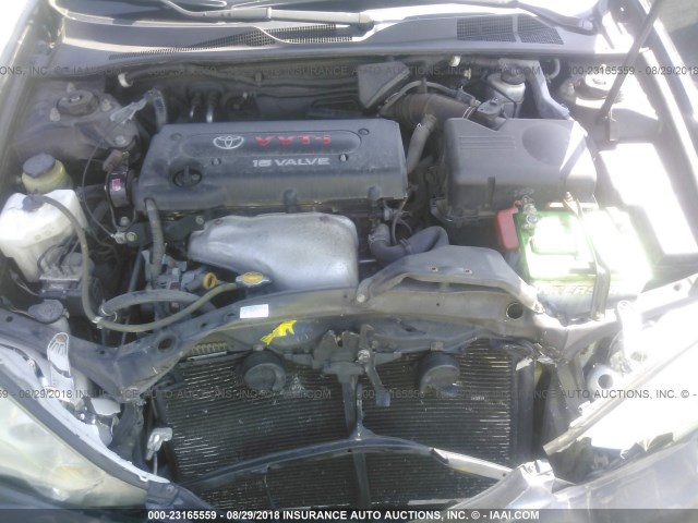 4T1BE30K85U018481 - 2005 TOYOTA CAMRY LE/XLE/SE 黑色 照片 10