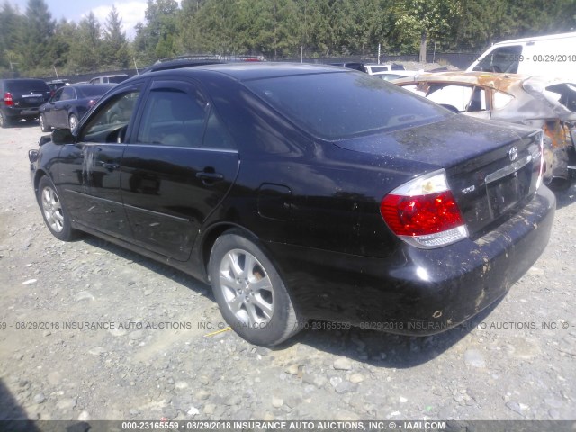 4T1BE30K85U018481 - 2005 TOYOTA CAMRY LE/XLE/SE 黑色 照片 3