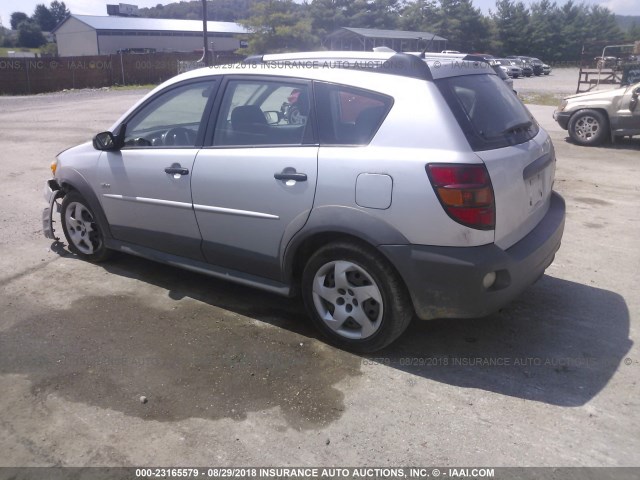 5Y2SL65828Z404183 - 2008 PONTIAC VIBE SILVER photo 3