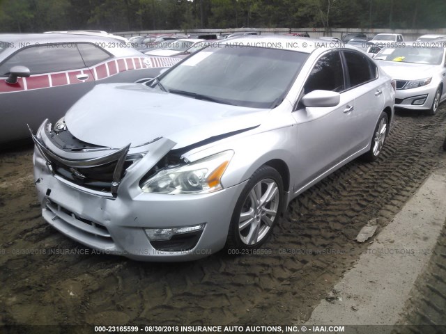 1N4BL3AP4DC211032 - 2013 NISSAN ALTIMA 3.5S/3.5SV/3.5SL SILVER photo 2