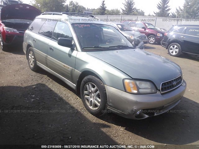 4S3BH675037607775 - 2003 SUBARU LEGACY OUTBACK AWP 绿色 照片 1