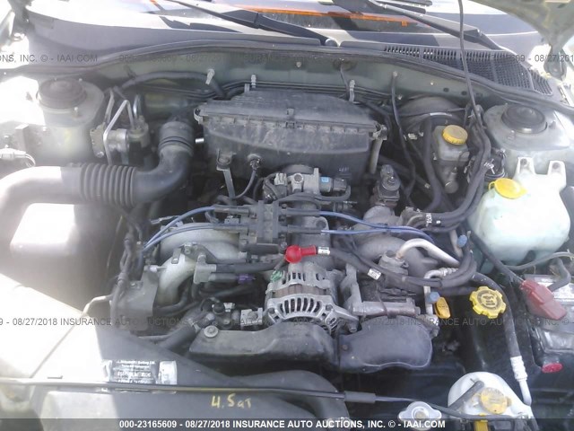 4S3BH675037607775 - 2003 SUBARU LEGACY OUTBACK AWP 绿色 照片 10