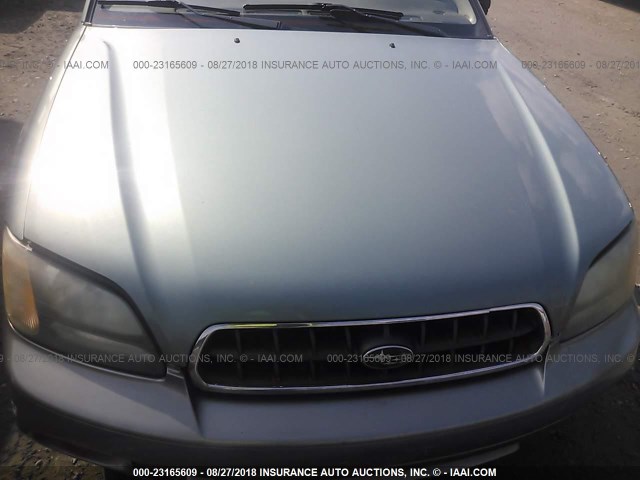 4S3BH675037607775 - 2003 SUBARU LEGACY OUTBACK AWP 绿色 照片 6