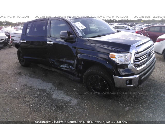 5TFEM5F17GX101514 - 2016 TOYOTA TUNDRA CREWMAX SR5 BLACK photo 1