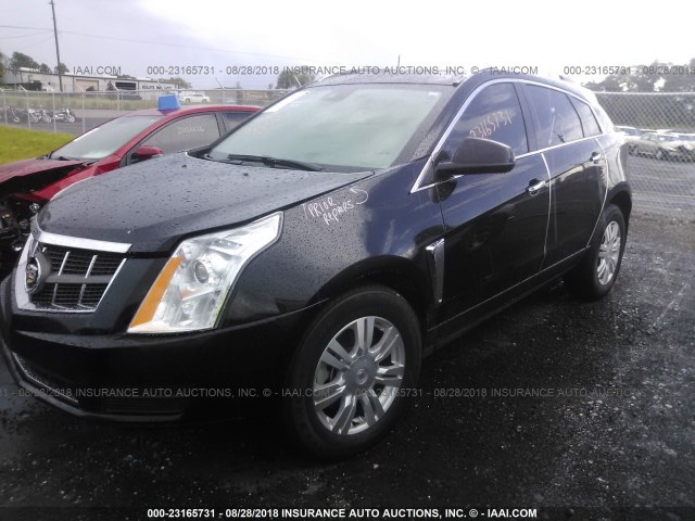 3GYFNEE33ES615339 - 2014 CADILLAC SRX LUXURY COLLECTION BLACK photo 2