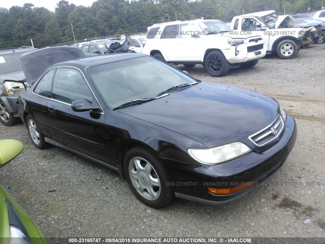 19UYA1253VL019115 - 1997 ACURA 2.2CL BLACK photo 1