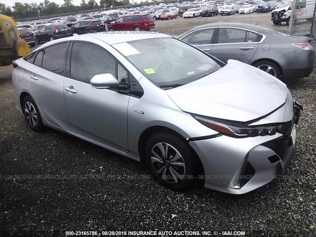 JTDKARFP9H3054745 - 2017 TOYOTA PRIUS PRIME  银色 照片 1