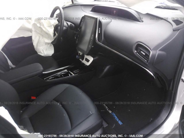 JTDKARFP9H3054745 - 2017 TOYOTA PRIUS PRIME  银色 照片 5