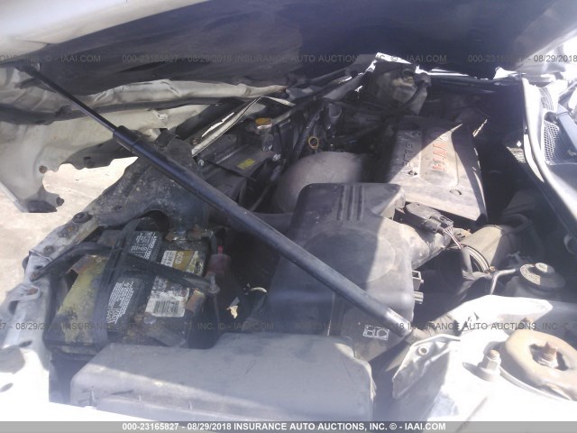 4T1BE32K84U358712 - 2004 TOYOTA CAMRY LE/XLE/SE WHITE photo 10