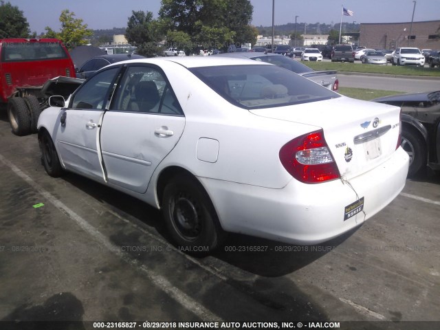 4T1BE32K84U358712 - 2004 TOYOTA CAMRY LE/XLE/SE WHITE photo 3