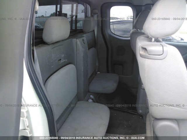 1N6BD06T37C422610 - 2007 NISSAN FRONTIER KING CAB XE WHITE photo 8