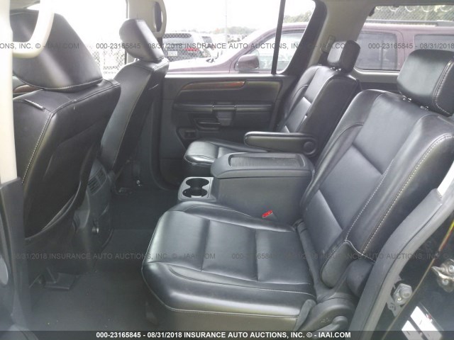 5N1BA0NF2AN622764 - 2010 NISSAN ARMADA PLATINUM BLACK photo 8