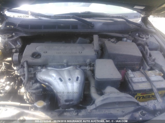 4T1BE46K69U879029 - 2009 TOYOTA CAMRY SE/LE/XLE BLACK photo 10