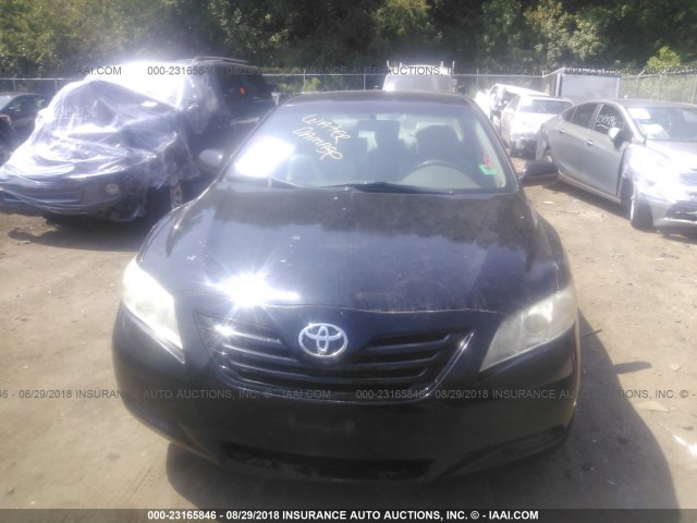 4T1BE46K69U879029 - 2009 TOYOTA CAMRY SE/LE/XLE BLACK photo 6