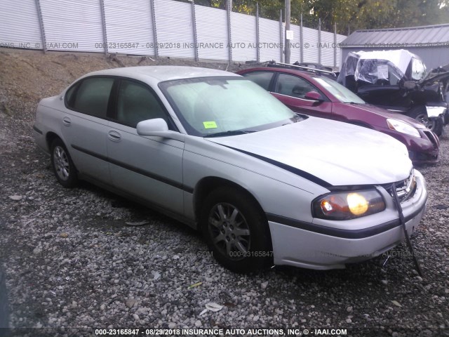 2G1WF52E149441669 - 2004 CHEVROLET IMPALA WHITE photo 1