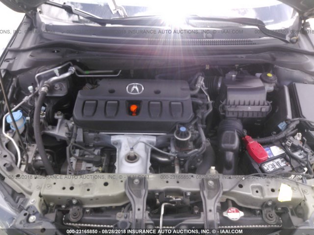 19VDE1F71EE004790 - 2014 ACURA ILX 20 TECH GRAY photo 10