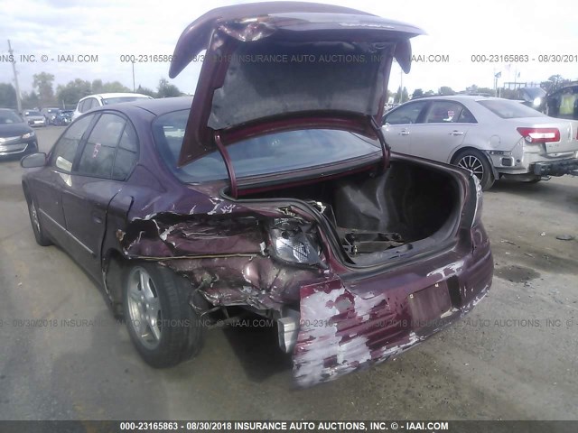 1G2HX54K324106448 - 2002 PONTIAC BONNEVILLE SE BURGUNDY photo 6