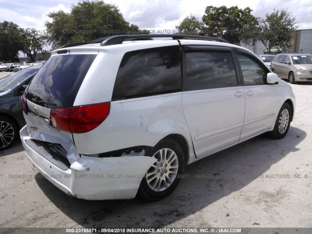 5TDZK22C48S156863 - 2008 TOYOTA SIENNA XLE/XLE LIMITED WHITE photo 6