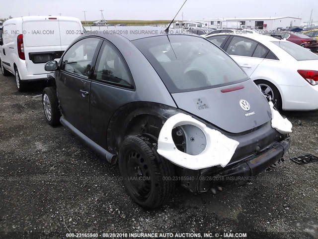 3VWBK31C65M417931 - 2005 VOLKSWAGEN NEW BEETLE GL 灰色 照片 6