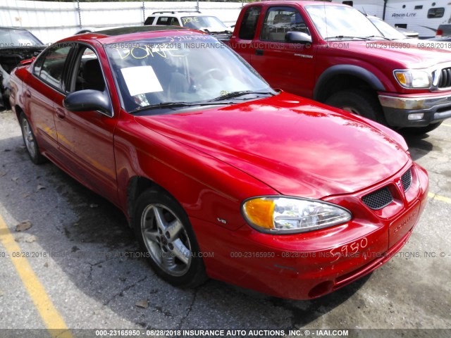 1G2NF52E44C109726 - 2004 PONTIAC GRAND AM SE1 RED photo 1