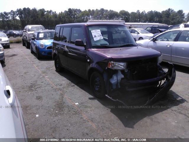 JTLKT324450208590 - 2005 TOYOTA SCION XB ბურგუნდია ფოტო 1