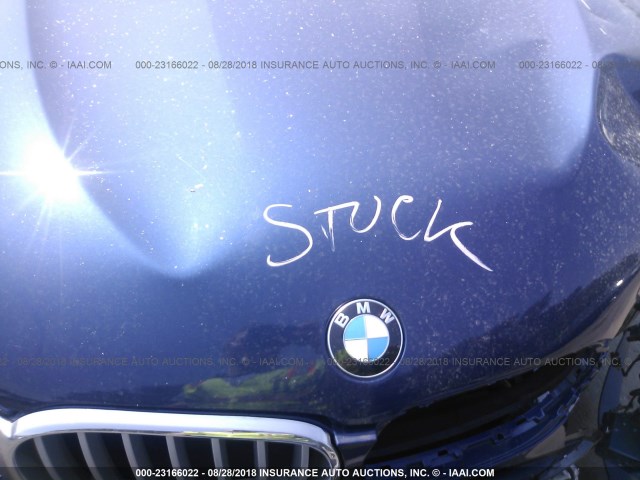 5UXXW3C53F0M89183 - 2015 BMW X4 XDRIVE28I ლურჯი ფოტო 10