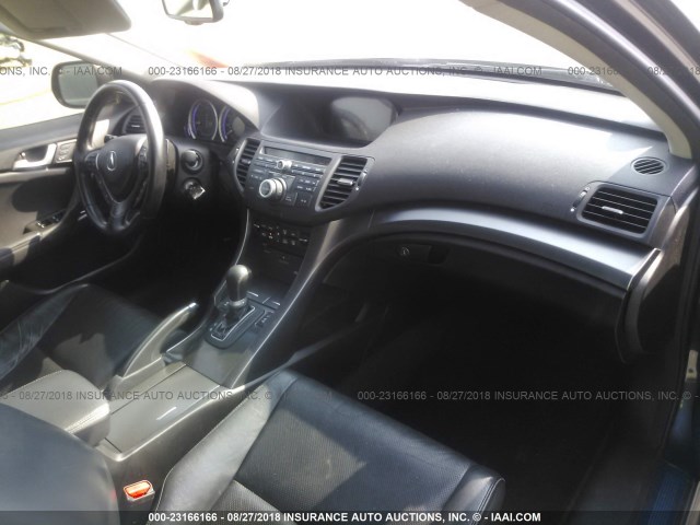 JH4CU2F65DC005030 - 2013 ACURA TSX TECH GRAY photo 5