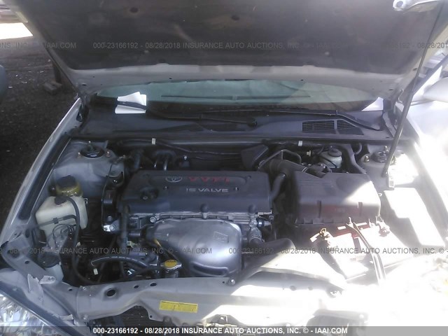 4T1BE32K42U509042 - 2002 TOYOTA CAMRY LE/XLE/SE 银色 照片 10