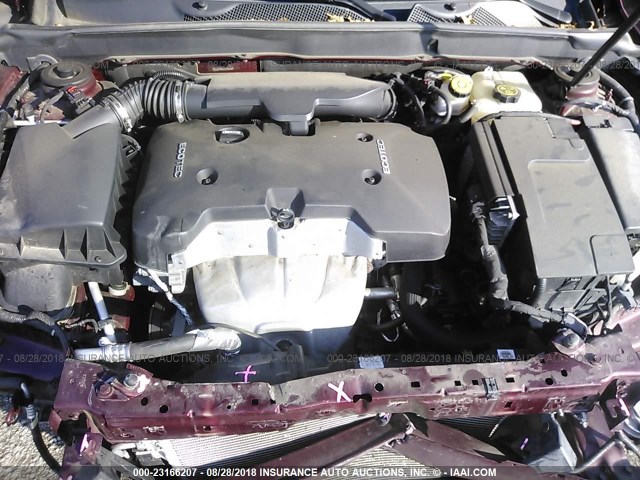 1G11C5SL4FF273988 - 2015 CHEVROLET MALIBU 1LT წითელი ფოტო 10