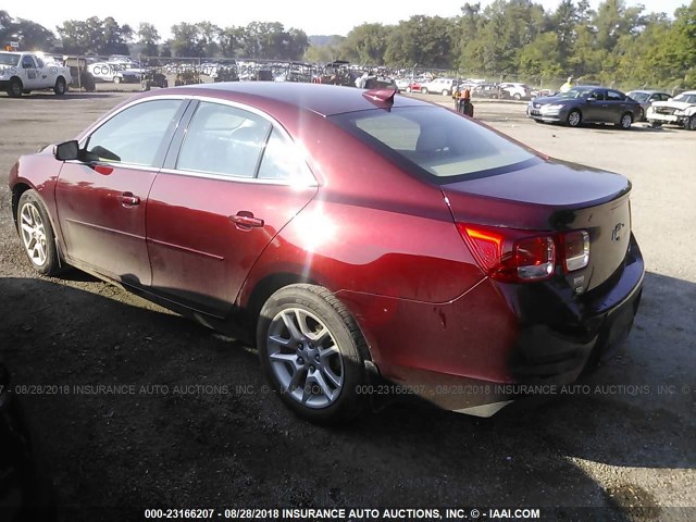 1G11C5SL4FF273988 - 2015 CHEVROLET MALIBU 1LT წითელი ფოტო 3