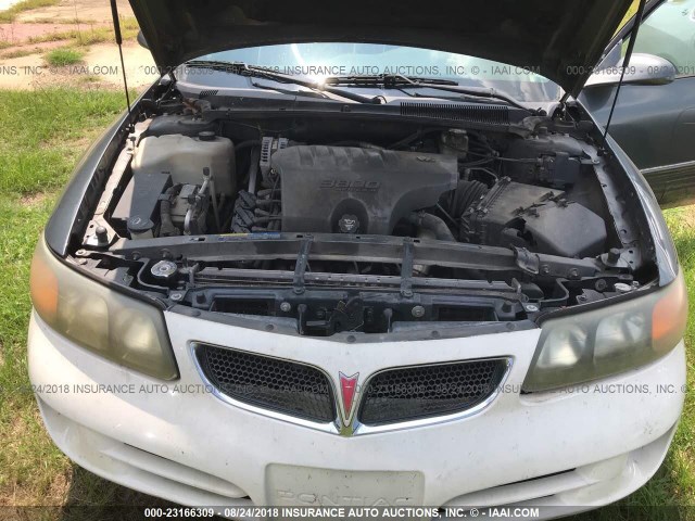 1G2HX52K94U176543 - 2004 PONTIAC BONNEVILLE SE GRAY photo 10