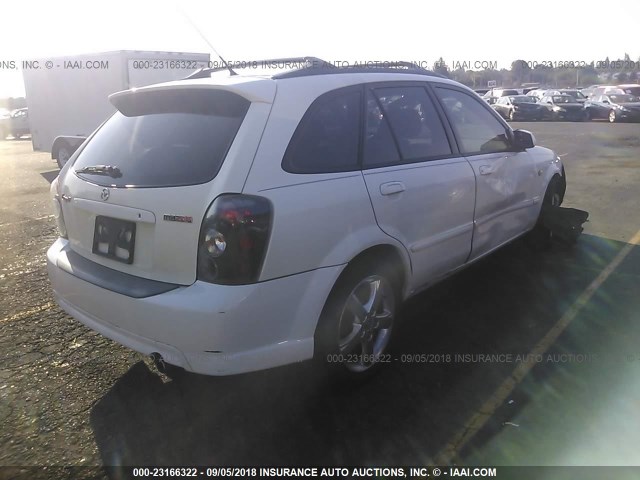 JM1BJ246631193155 - 2003 MAZDA PROTEGE PR5 白色 照片 4