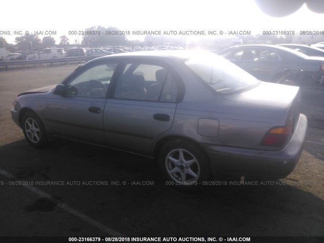 1NXAE09B8SZ289470 - 1995 TOYOTA COROLLA LE/DX ნაცრისფერი ფოტო 3