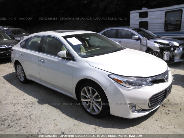 4T1BK1EB2DU016097 - 2013 TOYOTA AVALON PREMIUM/TOURING/LIMITED WHITE photo 1